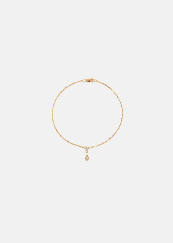 katkim Pear Serif Bracelet