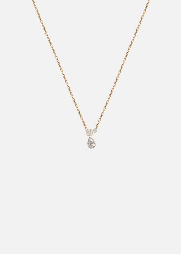 Katkim Pear Serif Necklace