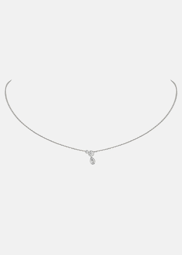 Katkim Pear Serif Necklace