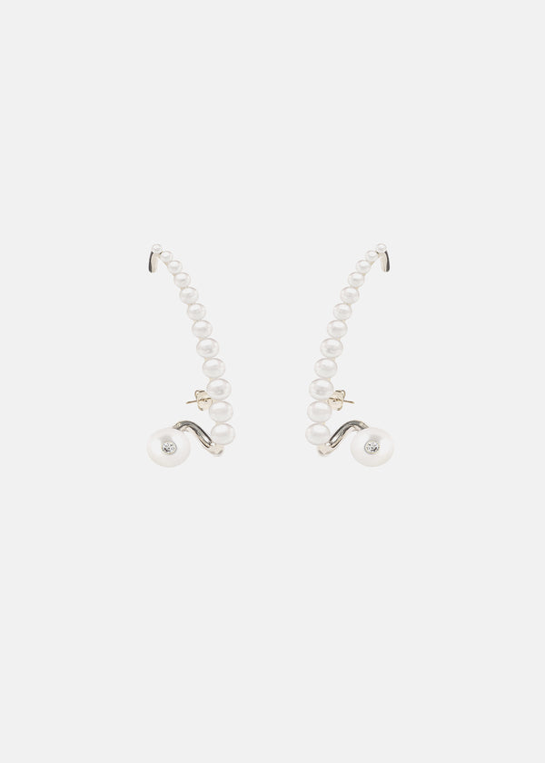 Katkim Pearl Crescendo Earring