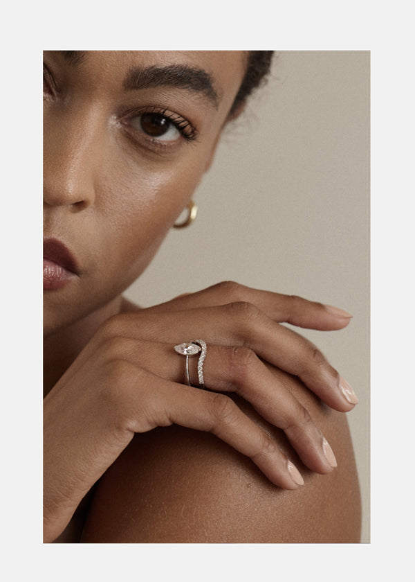 Katkim Trace Cove Pavé Band