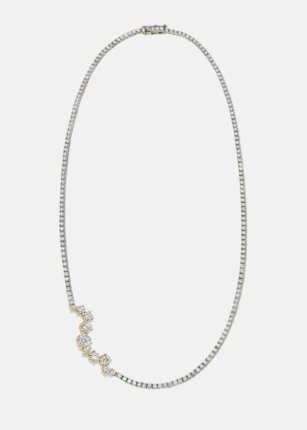 Katkim Trace Diamond Eternity Necklace
