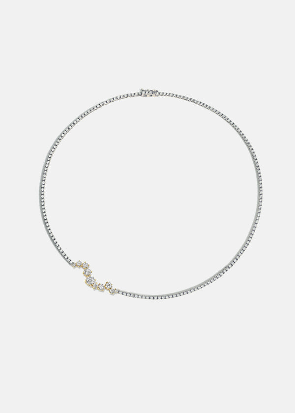 katkim Trace Diamond Eternity Necklace