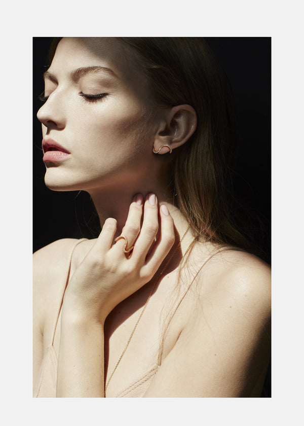 Katkim Trace Pavé Ring