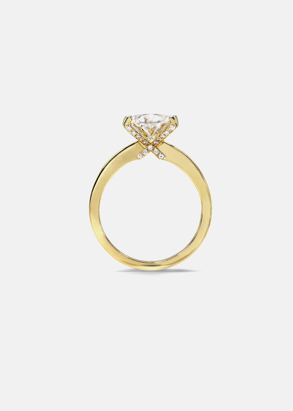 katkim XO Solitaire Ring