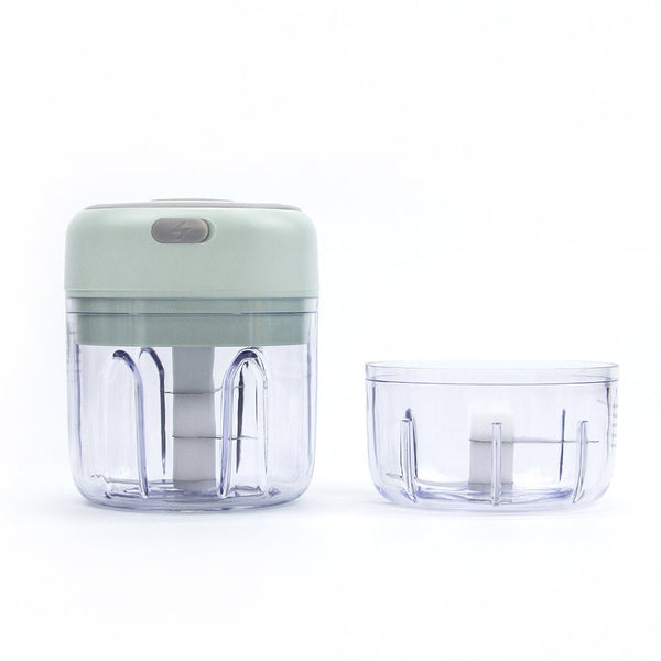 Kaukko Electric Mini Garlic Chopper Wireless Portable Gadget For Onions Salad Pepper Nuts ( 100ml + 250ml )