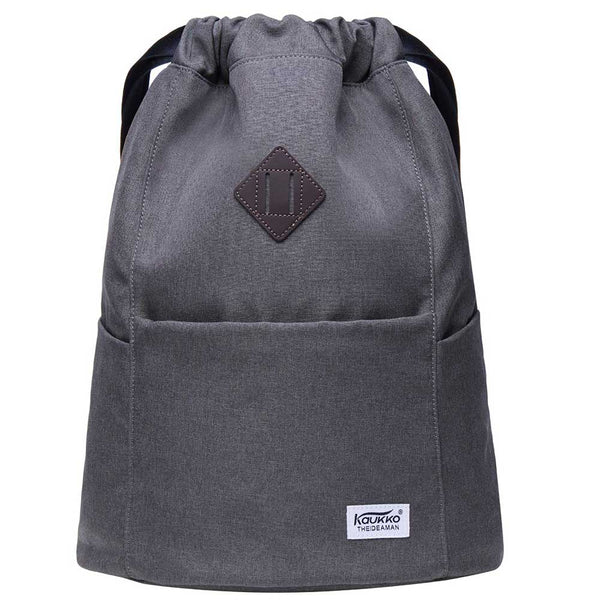 kaukko Gym Yoga backpack Shoulder Rucksack for Men and Women ( Dark Grey ) kaukko Gym Yoga backpack Shoulder Rucksack for Men and Women ( Dark Grey )