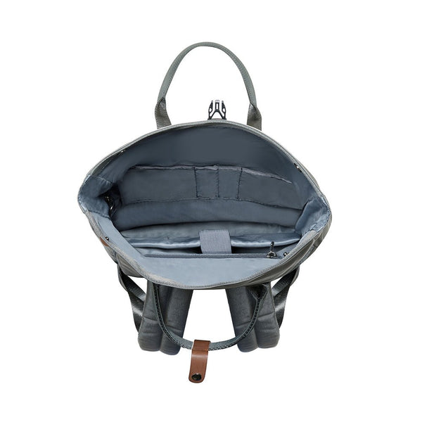 Kaukko KAUKKO Backpack Everyday Essentials Daypack For Men And Women With USB Charging Port K1047 ( Grey / 13.1L )