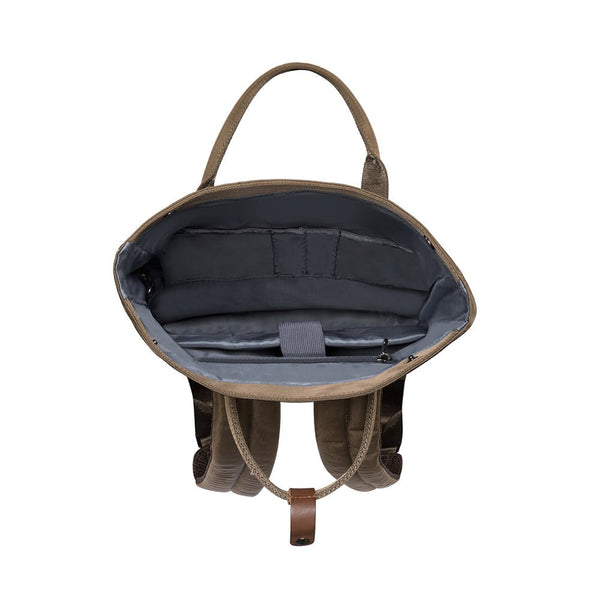 Kaukko KAUKKO Backpack Everyday Essentials Daypack For Men And Women With USB Charging Port K1047 ( Army Green/ 13.1L )