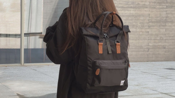 Kaukko KAUKKO Backpack Everyday Essentials Daypack For Men And Women With USB Charging Port K1047 ( Army Green/ 13.1L )