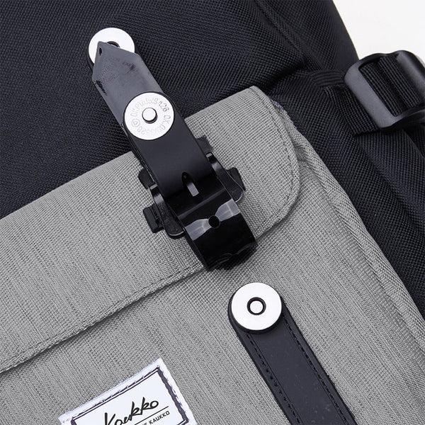 Kaukko KAUKKO Backpack For City Trips EP5-4 ( Black Grey / 20.3L)