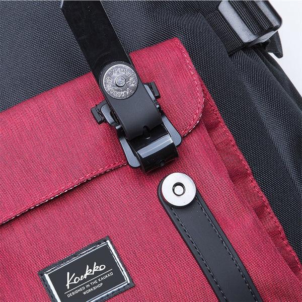 Kaukko KAUKKO Backpack For City Trips EP5-5 ( Black Red / 20.3L )