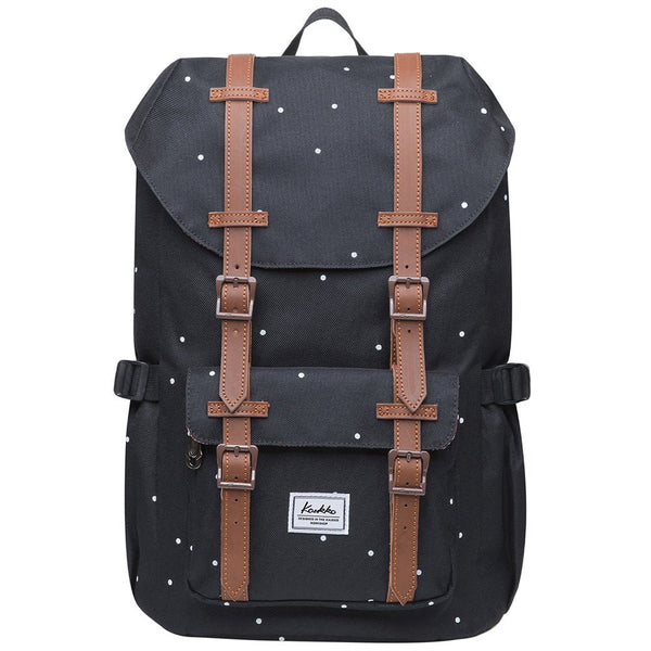 kaukko KAUKKO Backpack for city trips EP5-7 ( Black Point / 16.1L )