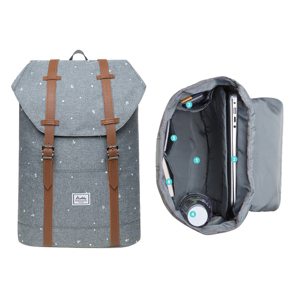 Kaukko KAUKKO Backpack For City Trips EP6-10 ( Grey / 11.8L )