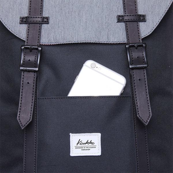 Kaukko KAUKKO Backpack For City Trips EP6-4 ( Black Grey/ 18.1L )