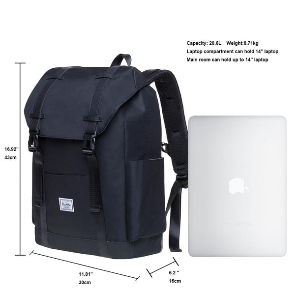 Kaukko KAUKKO Backpack For City Trips KS12 ( Black /20.6 L )