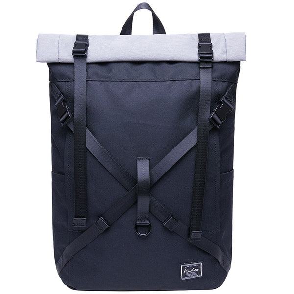 kaukko KAUKKO Backpack for daily use KF07( Black Withe / 17.8L )
