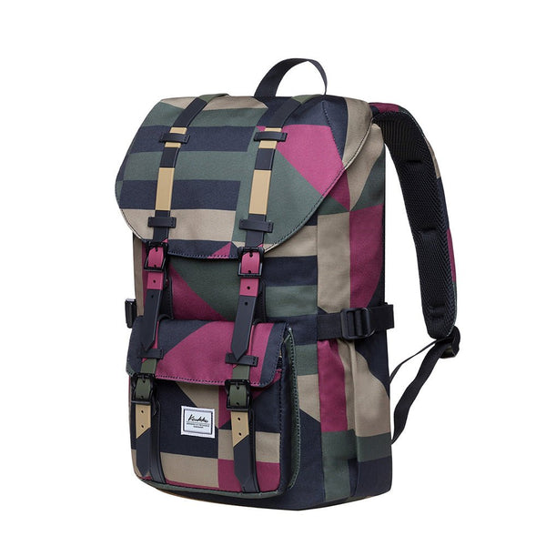 Kaukko KAUKKO Backpack Women Men Casual Backpack With 12 Inch Laptop Compartment For Hiking Trips 25 * 14 * 40 Cm 14 L Camo
