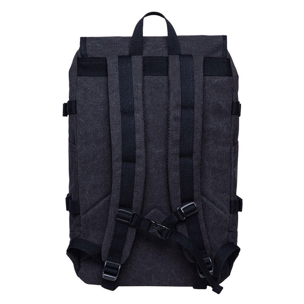 Kaukko KAUKKO Casual Daypacks Multipurpose Backpacks Outdoor Backpack Travel Rucksack Black(Canvas)