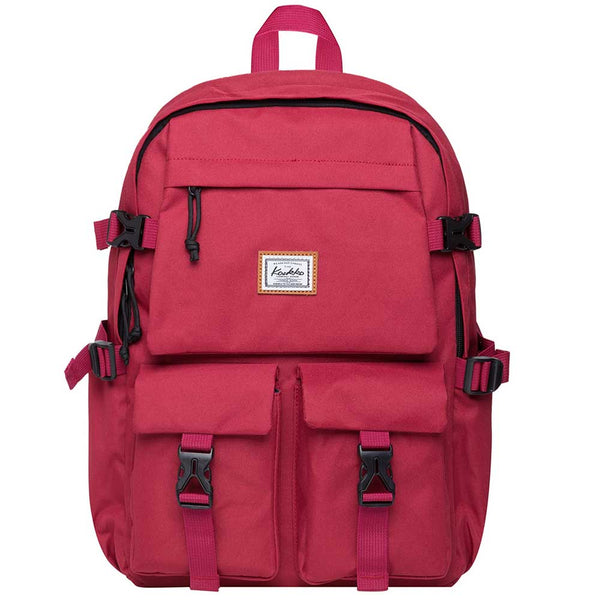 kaukko KAUKKO Backpack for School KS22 ( Red / 18.4L )