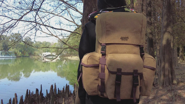 Kaukko KAUKKO Men's Women's School Backpack Hiking Backpack Travel Bag Laptop Backpack Outdoor Sports Leisure Daypacks