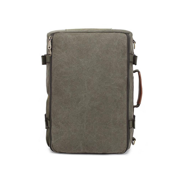 Kaukko KAUKKO Reto Canvas Backpack Handbag Shoulder Bag Multi-purpose Outdoor Travel Men Backpack 22L FH05 ( Army Green )