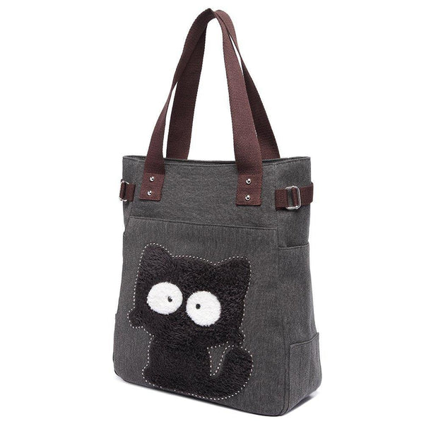Kaukko KAUKKO Shoulder Canvas Handbag Women Bag ( Black )