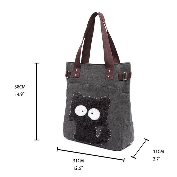 Kaukko KAUKKO Shoulder Canvas Handbag Women Bag ( Black )
