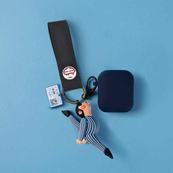 Kaukko KAUKKO Simplicity Nylon Keychain And 9.5cm Solid Color Keychain