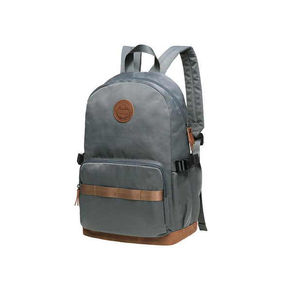 Kaukko KAUKKO Stylish College School Backpack Travel Nice Rucksack K1005-2 ( Grey /17.6L )
