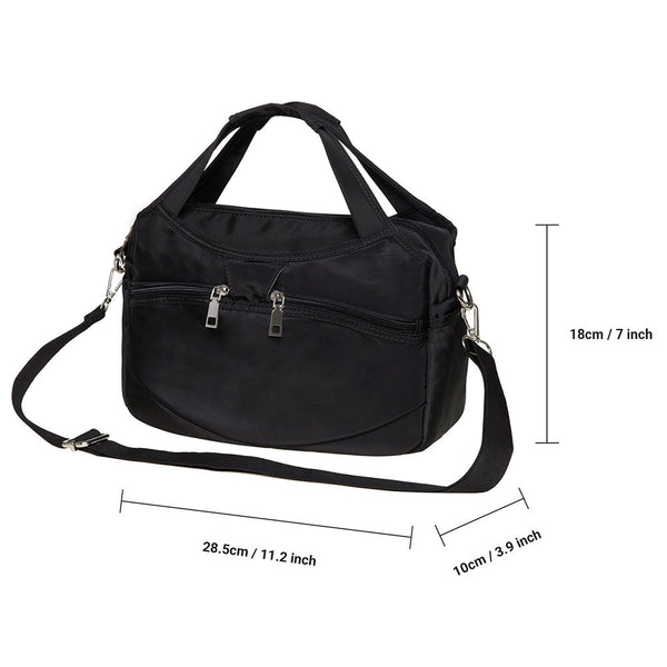 Kaukko KAUKKO Waterproof Lightweight Shoulder Bag With Multiple Compartments - Women's Tote Bag