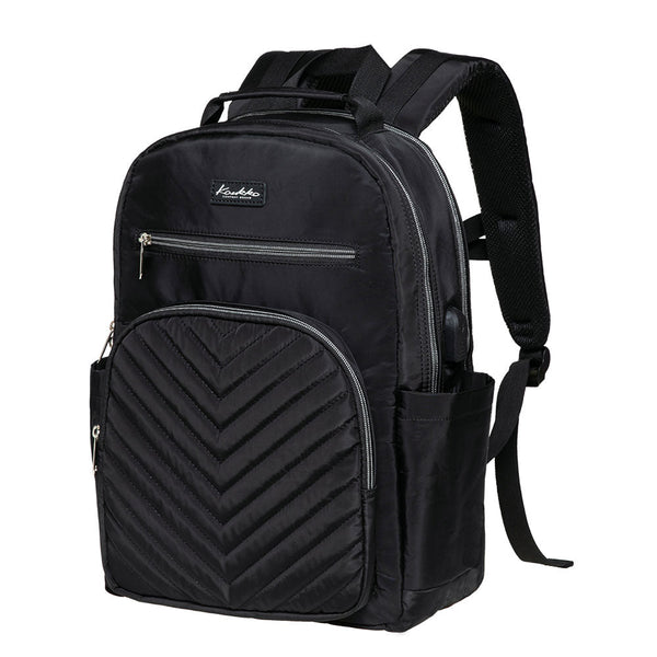 Kaukko KAUKKO Women Laptop Backpacks For 14" Notebook Casual Computer Bag Stylish Pattern Daypack For Work Travel Business