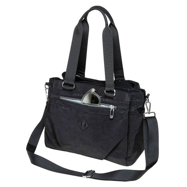 Kaukko KAUKKO Women's Handbag - Stylish And Functional Shoulder Bag And Crossbody Bag BLACK 8.3L