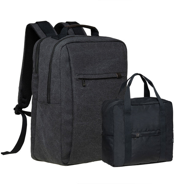 kaukko Large Travel Backpack Set -17.8L Multifunctional Backpack with 15.6-Inch Laptop Compartment 26.6L Waterproof Carry-on Bag Flight Approved kaukko Large Travel Backpack Set -17.8L Multifunctional Backpack with 15.6-Inch Laptop Compartment 26.6L Waterproof Carry-on Bag Flight Approved