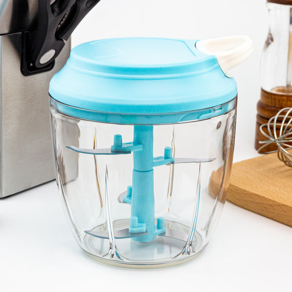 kaukko Manual Garlic Chopper Kitchen Chopper Masher Hand Food Processor Mini Garlic Press