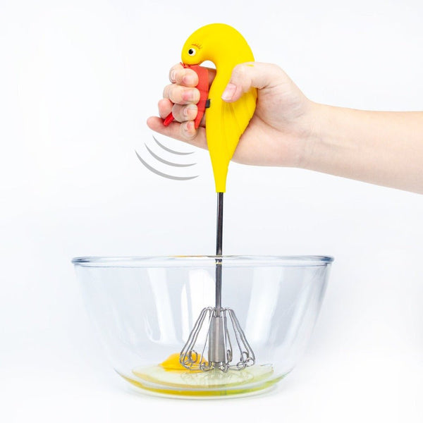 Kaukko Semi-Automatic Eggbeater Allows You To Stir Easily Without Feeling Tired Used For Making Cream Of Egg Beater