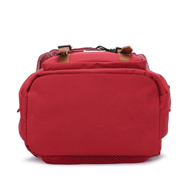 Kaukko Travel Laptop Backpack Outdoor Rucksack School Backpack Fits 15.6"(Red)