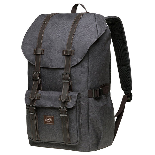 Kaukko Travel Laptop Backpack Oxford Fabric( K1023-coffee)