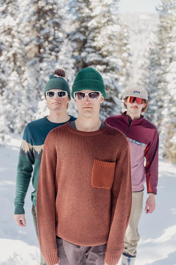 Kavu Bedford Sweater Fired Brick