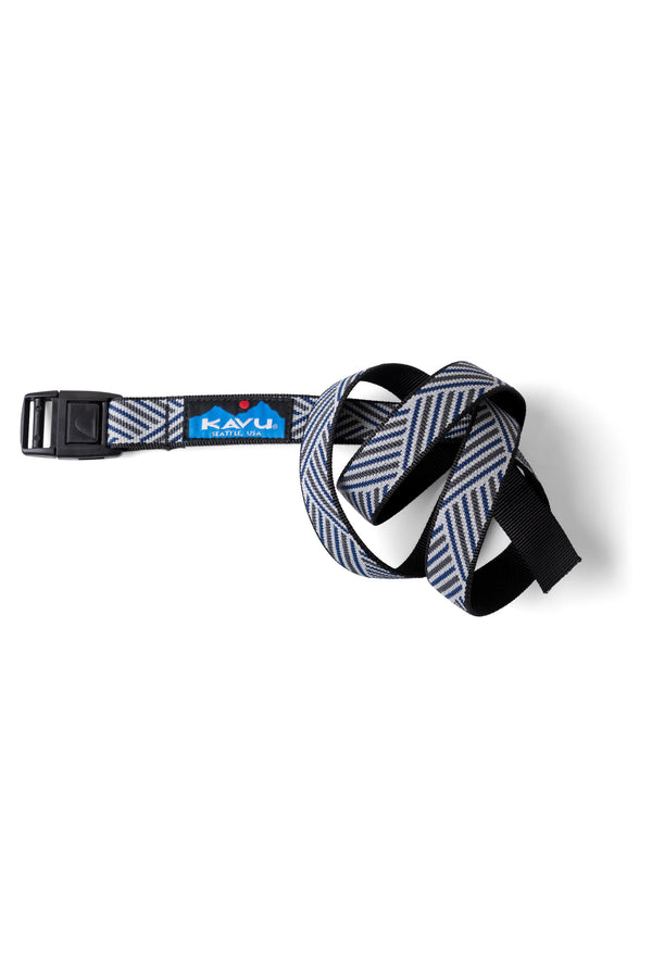 Kavu Burly Belt Navy Rough Cut