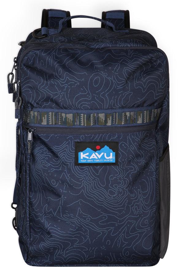 kavu Hauler Hills Navy Topo