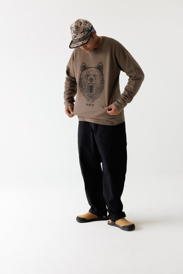 Kavu KAVU Core Crew Brown Bear