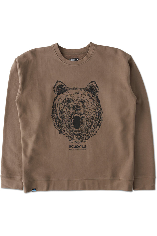 kavu KAVU Core Crew Brown Bear