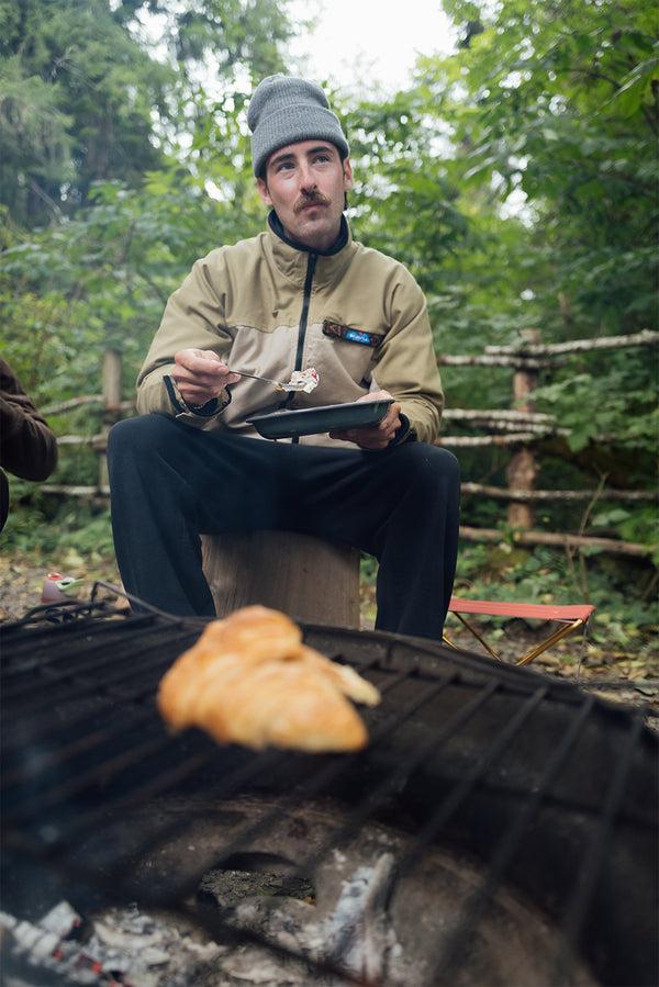 Kavu L/S FZ Throwshirt Ranchland