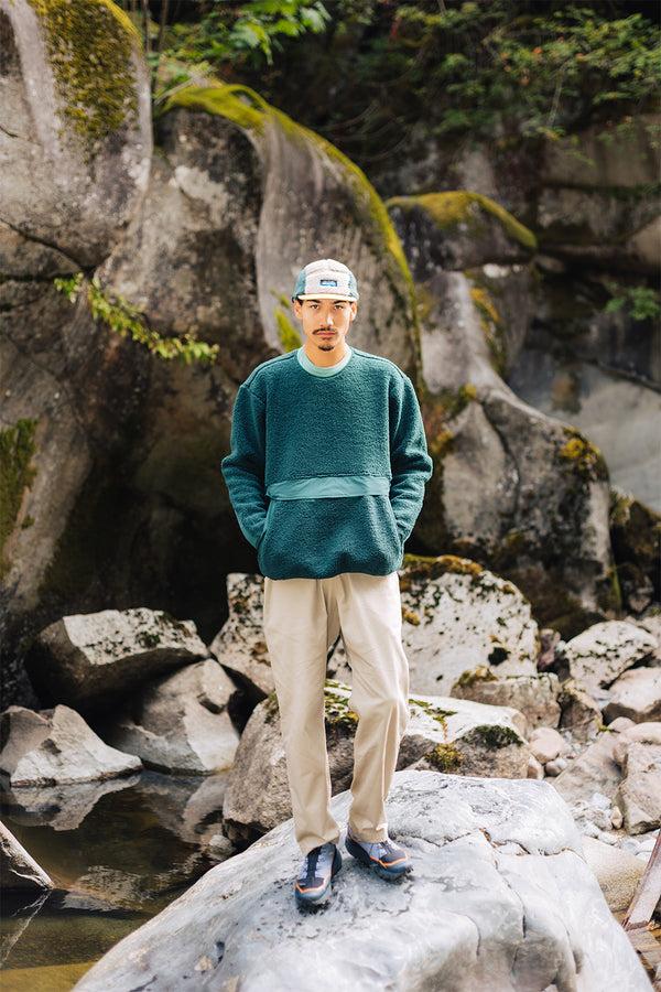 Kavu Port Pullover Green Gables