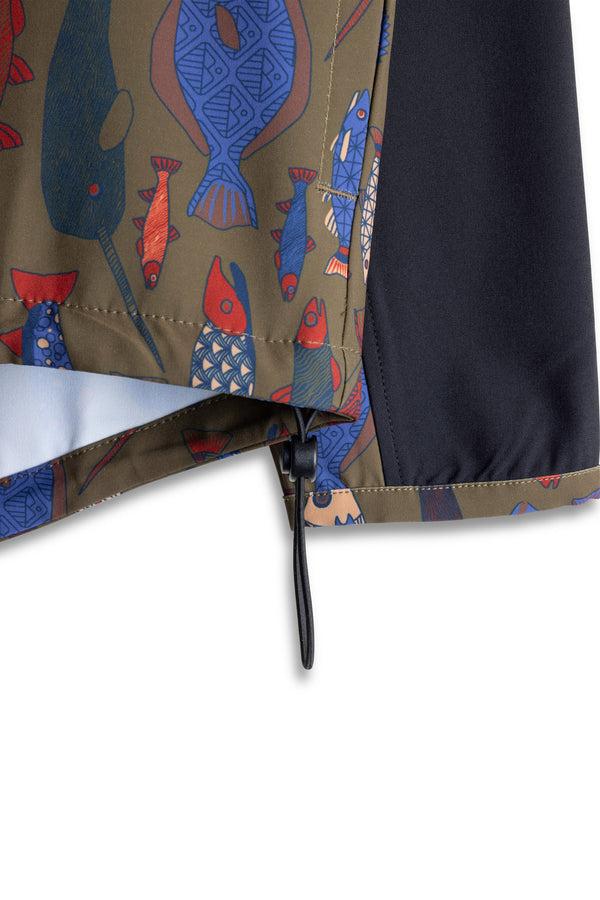 Kavu River Throwshirt Fish Tessellate