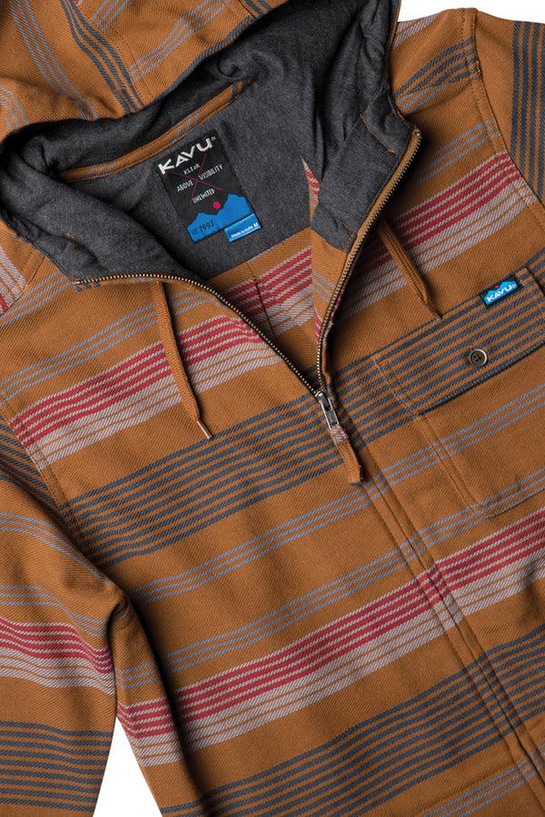 Kavu Seaboard Hoodie Bronze Brown