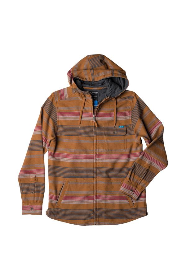 kavu Seaboard Hoodie Bronze Brown