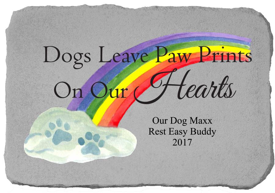 kay berry Dogs leave pawprints…personalized
