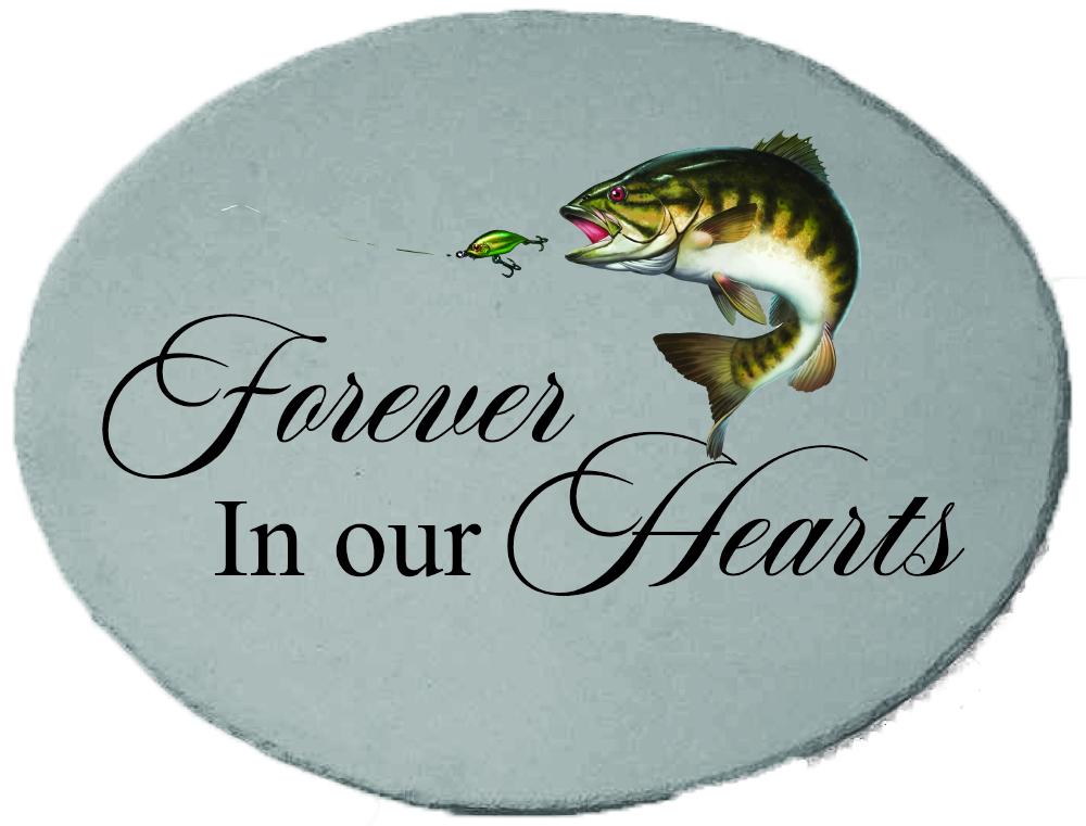 kay berry Forever In our hearts w/fish
